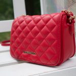 Sac à main rouge